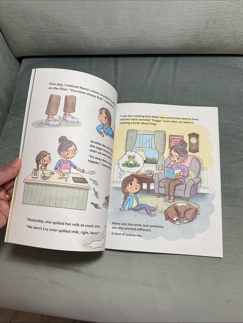 Sleepy Feet By, Angela Dincher autographed by me, explaining Parkinson’s Disease - Picture 15 of 17